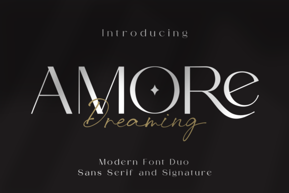 Amore Dreaming Font for Makers