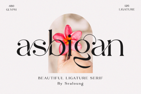 Asbigan Font: Elevate Your Brand with Elegant Serif Typography