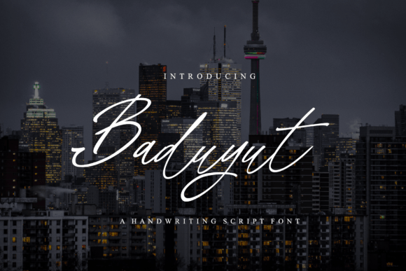 Baduyut: A Handwritten Font for Marketers