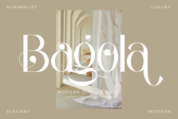 Bagola: The Serif Font That Elevates Brand Style