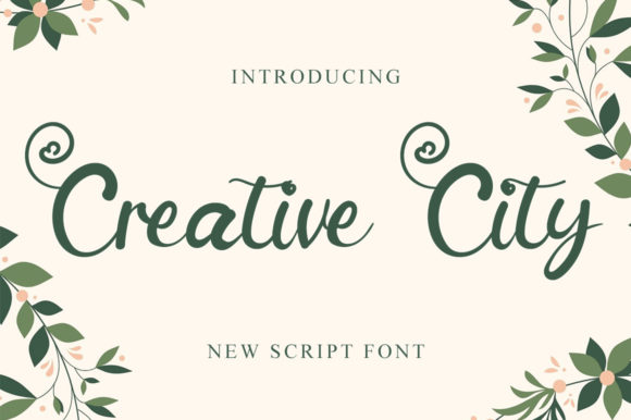 Creative City: A Sweet Handwritten Font for Makers