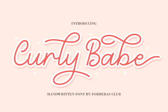 Curly Babe: The Script Font for Scroll-Stopping Branding