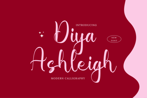 Diya Ashleigh: A Graceful Script Font for Makers
