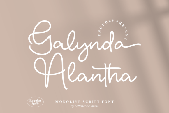 Galynda Alantha Font for Modern Web Design