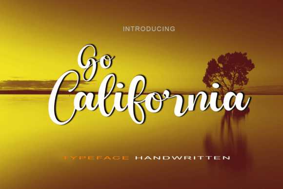 Go California: A Handwritten Font for Modern Web Design