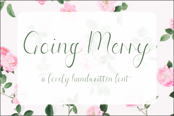 Going Merry Font for Elegant Branding