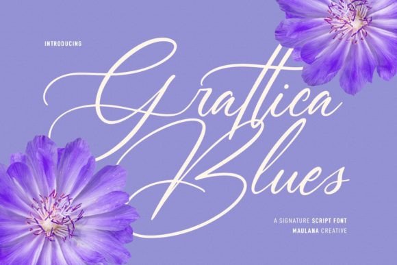 Grattica Blues: A Versatile Script Font for Web Design