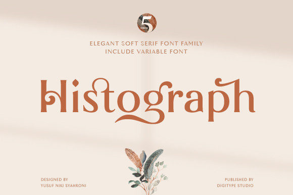 Histograph Serif Font for Modern Web Design