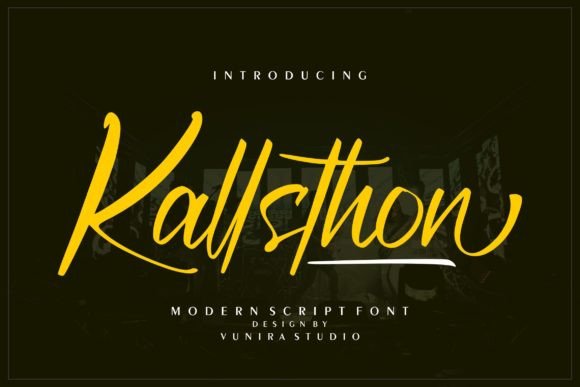 Kallsthon Font Review: A Timeless Script for Branding