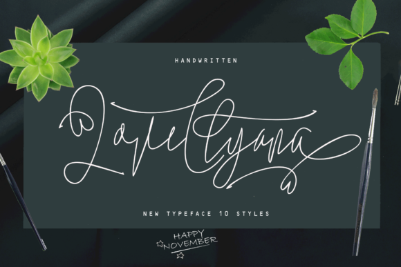 Lovellyana: A Script Font for Editorial Design