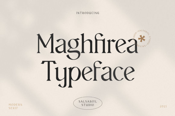 Maghfirea Font: Elevating Web Design with Serif Elegance
