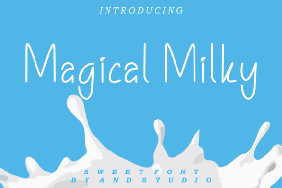 Magical Milky: A Handwritten Font for Marketers
