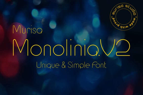 Monolinia: A Unique Sans Serif Font for Branding