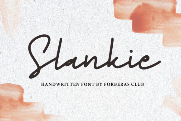 Slankie: A Handcrafted Font for Makers
