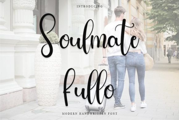 Soulmate Fullo: A Luxurious Handwritten Font for Branding