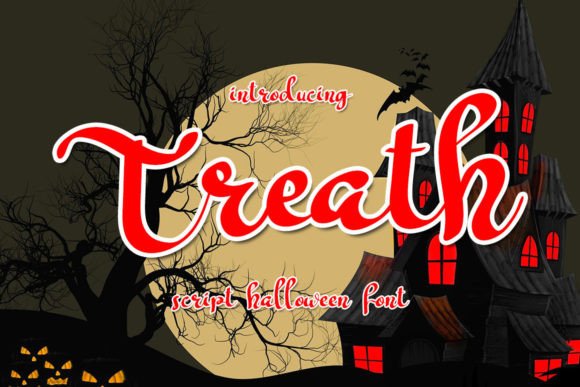 Treath: A Joyful Handwritten Font for Crafters